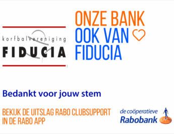 Rabo Club Support levert mooie bijdrage voor Fiducia!